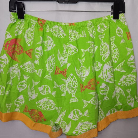 HUE WOMEN'S PJ'S GRAPHIC FISH BOXER SHORTS - Picture 8 of 9